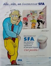 Publicite advertissing sfa d'occasion  Montluçon