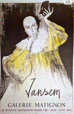 Jean jansem lithographie d'occasion  Nice-