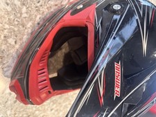 Capacete sólido para motociclista Answer Racing AR1 M preto e vermelho  comprar usado  Enviando para Brazil