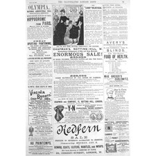 Victorian adverts seam for sale  GLASGOW