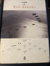 Red arrows signed for sale  HUDDERSFIELD