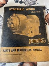 Gearmatic 11e hydraulic for sale  Keno