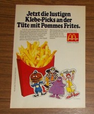 Seltene werbung mcdonald gebraucht kaufen  Legden