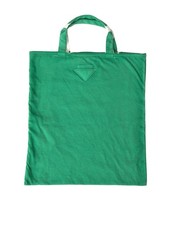 Prada green canvas usato  Italia