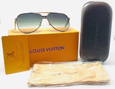 Óculos de sol Louis Vuitton edição especial verde com incrível armação preta, usado comprar usado  Enviando para Brazil