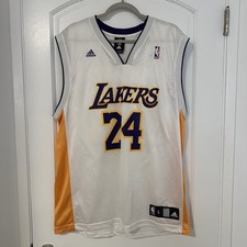 Camiseta Adidas Los Angeles Lakers Kobe Bryant #24, Grande comprar usado  Enviando para Brazil