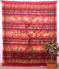 Árbol de la Vida Algodón Estampado Tamaño Queen Sábana/ Cama Extenderse & Pared comprar usado  Enviando para Brazil