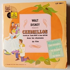 Disney cendrillon vinyl d'occasion  Piennes