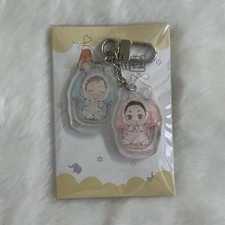 Conjunto de chaveiro e 3 cartões fotográficos BL YAOI Lezhin 4 semanas amantes bebê comprar usado  Enviando para Brazil