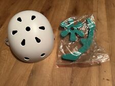Cooler weißer fahrradhelm gebraucht kaufen  Hösbach