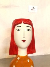 Vaso ceramica dipinto usato  Buonacompra