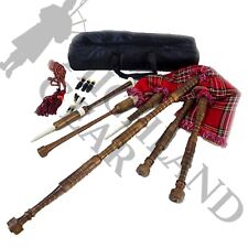 Cachimbo de fole de pau-rosa Scottish Highland - Design embutido - Instrumento tradicional comprar usado  Enviando para Brazil