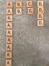 Vintage wood scrabble for sale  Longview