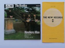 THE BEATLES ORIG  1966  U.K. EP    NOWHERE MAN    WITH RECORD RELEASE CATALOGUE comprar usado  Enviando para Brazil