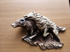 Windhund relief keramik gebraucht kaufen  Gröditz