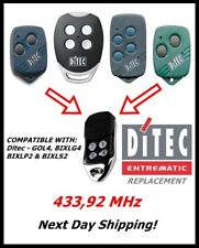 Ditec – Kompatible Fernbedienung, 4 Kanäle, 433,92 MHz, Rolling-Code, GOL4 comprar usado  Enviando para Brazil