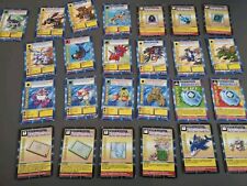 Lot cartes digimon d'occasion  Beaumont-lès-Valence