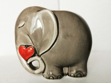 Lächelnder elefant graue gebraucht kaufen  Tübingen