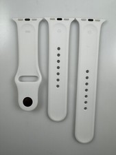 Usado, Apple Watch pulseira esportiva original 38MM 40MM 41MM PRETO pino de cerâmica 2ª geração branco comprar usado  Enviando para Brazil
