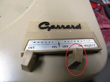Garrard type rc209 for sale  San Francisco