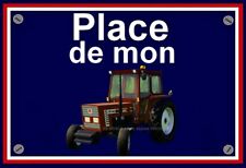 Plaque place tracteur d'occasion  Paris I