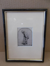 Petite gravure ancienne d'occasion  Braine