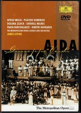 LEVINE/ THE METROPOLITAN OPERA "VERDI: AIDA" DVD 1991 deutsche grammophon comprar usado  Enviando para Brazil