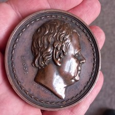 Huge antique medal for sale  GRANTHAM