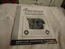 American pulverizer rolling for sale  Ballwin