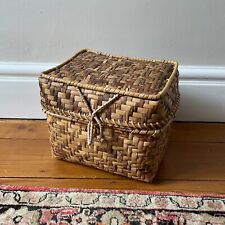 Rectangle wicker woven for sale  SOUTHAMPTON