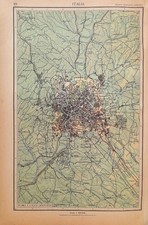 Roma dintorni mappa usato  Lecco