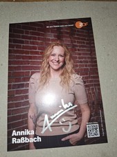 Autogrammkarte annika raßbach gebraucht kaufen  Duisburg