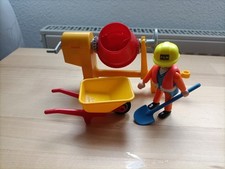 Playmobil ouvrier bétonnière d'occasion  Barr