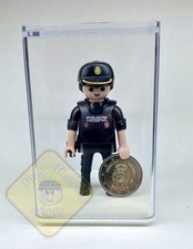 PLAYMOBIL CUSTOM EXCLUSIVO POLICIA NACIONAL UIP + MONEDA 2 € CONMEMORATIVA+CAJA segunda mano  Embacar hacia Mexico
