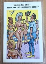 Comic postcard beach for sale  WORTHING