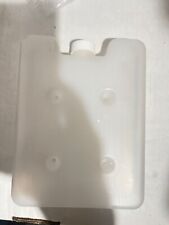 Pequenos pacotes de gelo refrigeradores finos freezer pacotes reutilizáveis 7" x 5 1/2" x 1" (Q6,U11,Z18, usado comprar usado  Enviando para Brazil