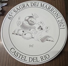 Piatto disegnato magnus usato  Imola