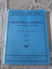 Orchestral excerpts symphonic for sale  TENBURY WELLS