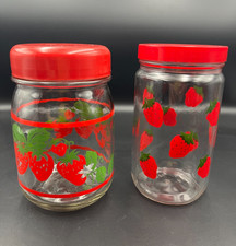 Vintage strawberry glass for sale  Mount Holly Springs