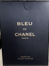 BLEU de CHANEL CAIXA "VAZIA" 100ml 3,4 FL. Masculino OZ comprar usado  Enviando para Brazil