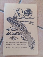 Brochure fusil chasse d'occasion  La Roche-sur-Yon