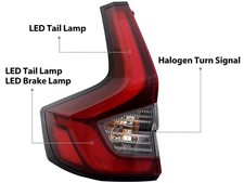 Para 2023 2024 Honda CR-V lanterna traseira externa LED lateral do motorista HO2804127 335503A0A01, usado comprar usado  Enviando para Brazil