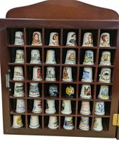 Collection ceramic thimbles for sale  UK