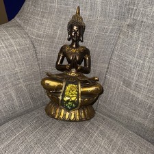 Buddha wooden statue for sale  FERNDALE