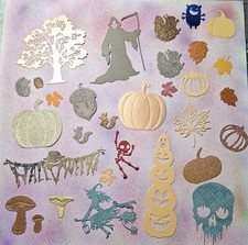 Halloween herbst stanzteile gebraucht kaufen  Greiz