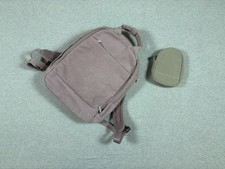 Mochila Day Owl Slim Pro First Mile 17x12x5 em roxo + bolsa cinza comprar usado  Enviando para Brazil