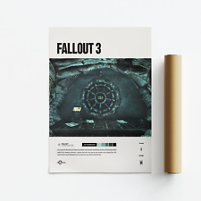 Pôster/impressão de arte de videogame Fallout 3 (2008) comprar usado  Enviando para Brazil