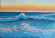 Quadro olio tela usato  Sanremo