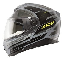 Kask Schuberth S3 APEX GREY L 59 szaro-czarny-fluogelb NOWY Wystawa TOP NEW na sprzedaż  Wysyłka do Poland