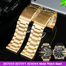 22 24 26 28mm pulseira de relógio de aço inoxidável para pulseira Diesel DZ7333 DZ4344 comprar usado  Enviando para Brazil